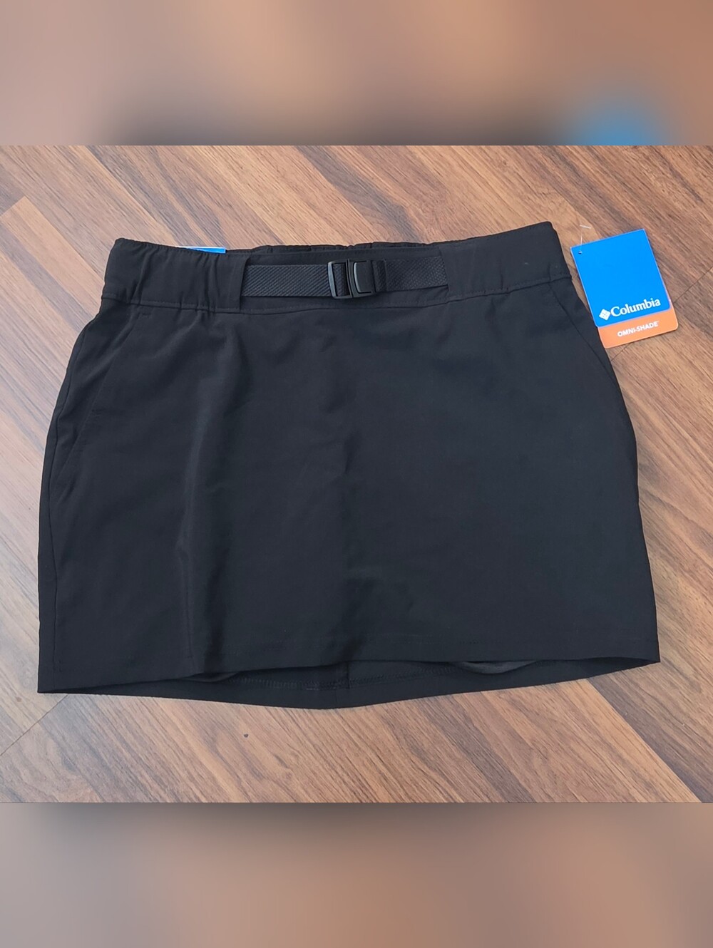 Columbia Black Women's Active Skort with Belt
